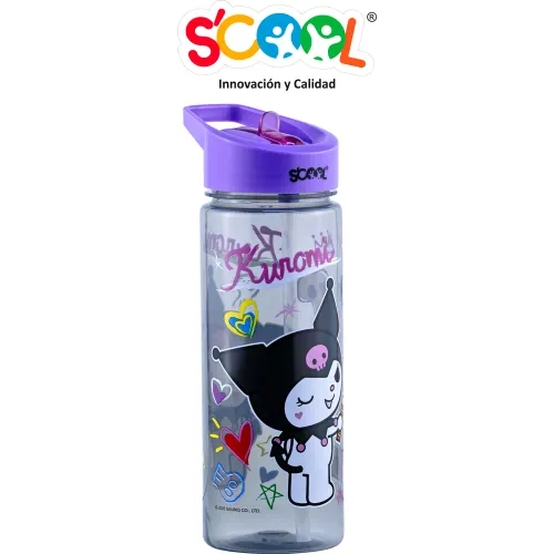KUROMI Tomatodo Con Caña 590 Ml Scool
