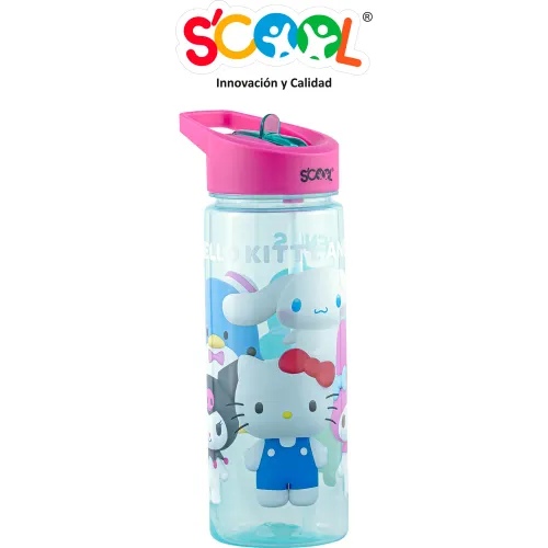 Hello Kitty Tomatodo Con Caña 590 Ml Scool