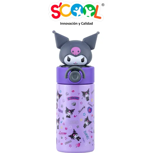 KUROMI Tomatodo De Acero 3d De 350 Ml Scool