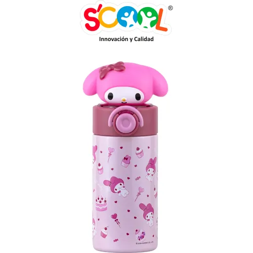 My Melody Tomatodo De Acero 3d De 350 Ml Scool