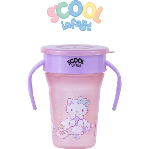 Hello Kitty Vaso Infantil Con Tapa 230ml Scool
