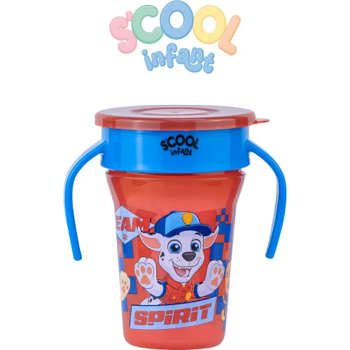 Paw Patrol Vaso Infantil Con Tapa 230ml Scool