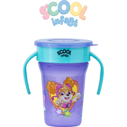 Paw Patrol Vaso Infantil Con Tapa 230ml Scool