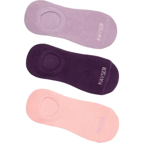 Kayser Tripack Medias Mujer Invisible Algodon