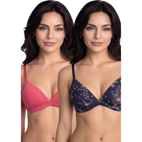 Kayser Pack De 2 Sosten Mujer Soft Microfibra