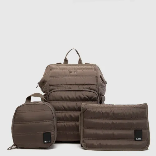 BUBBA BAGS Mochila Pañalera Mujer Maternal