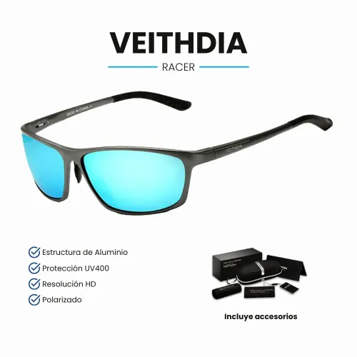 VEITHDIA Lentes De Sol  Racer - Polarizados - Uv400