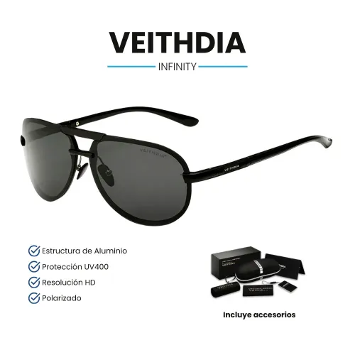VEITHDIA Lentes De Sol  Infinity - Polarizados - Uv400