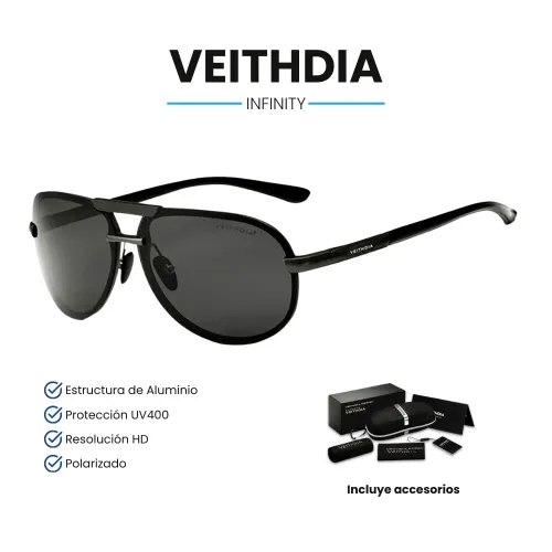 VEITHDIA Lentes De Sol Infinity - Polarizados - Uv400