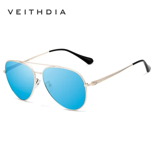 VEITHDIA Lentes De Sol  Pilot - Polarizados - Uv400