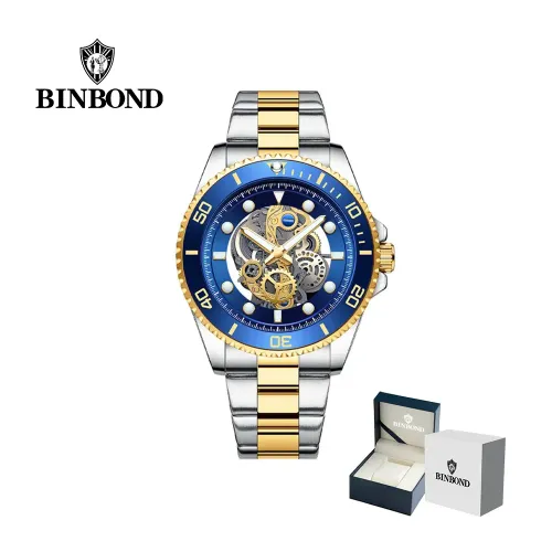 BINBOND Reloj Para Hombre - Elegante - Acero - M2