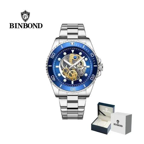 BINBOND Reloj Para Hombre - Elegante - Acero - M2
