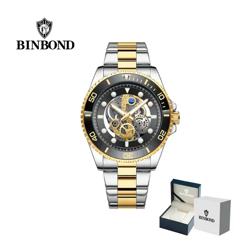 BINBOND Reloj Para Hombre - Elegante - Acero - M2