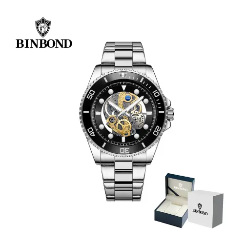 BINBOND Reloj Para Hombre - Elegante - Acero - M2