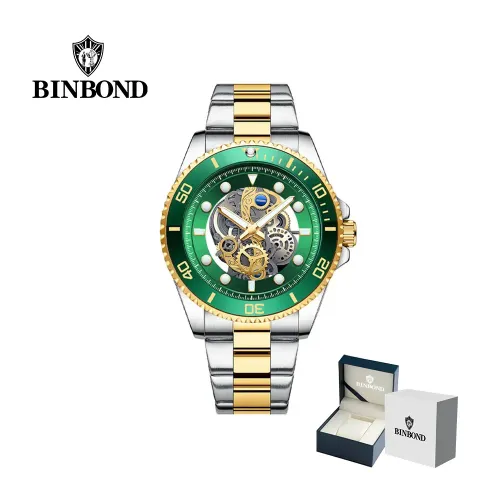 BINBOND Reloj  Para Hombre - Elegante - Acero - M2