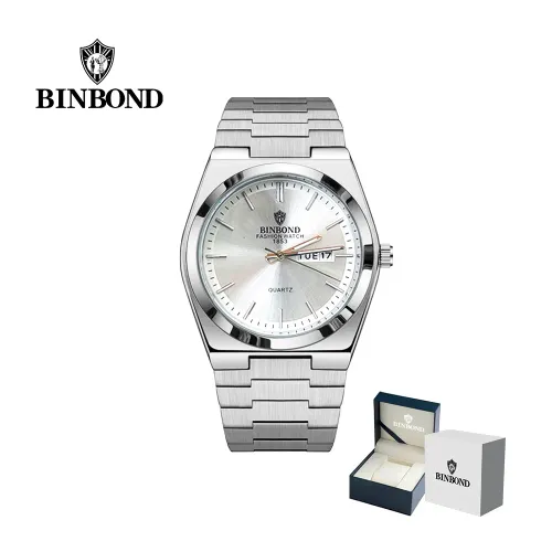 BINBOND Reloj Para Hombre - Elegante - Acero - M3