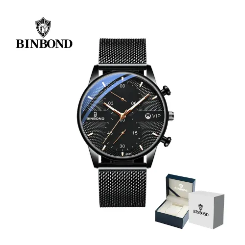 BINBOND Reloj Para Hombre - Elegante - Acero - M24