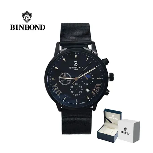 BINBOND Reloj Para Hombre - Elegante - Acero - M29