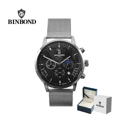 BINBOND Reloj Para Hombre - Elegante - Acero - M29