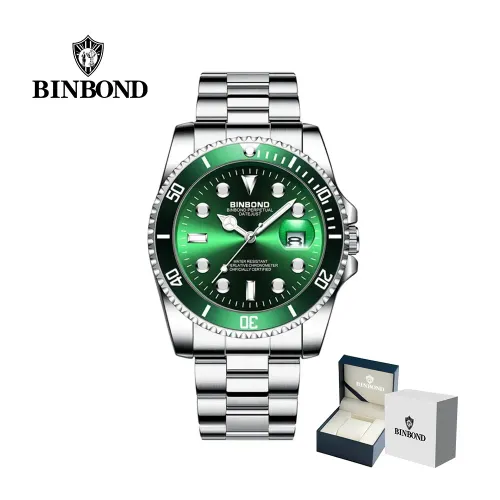 BINBOND Reloj Para Hombre - Elegante - Acero - M30