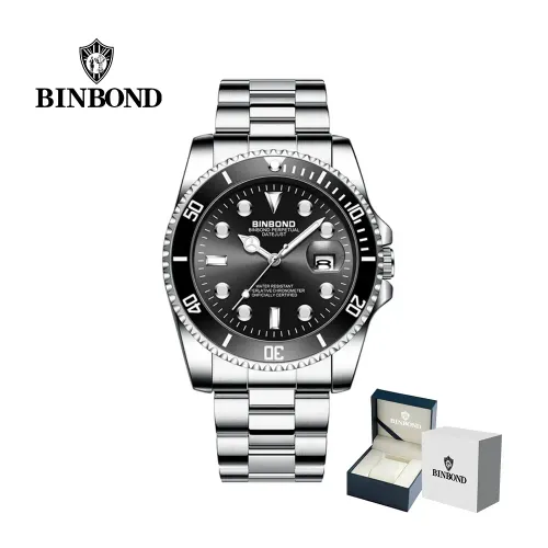 BINBOND Reloj Para Hombre - Elegante - Acero - M30