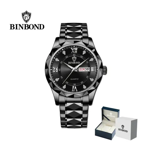 BINBOND Reloj Para Hombre - Elegante - Acero - M32