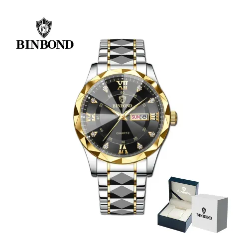 BINBOND Reloj Para Hombre - Elegante - Acero -M32