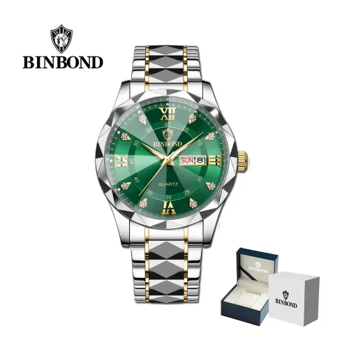 BINBOND Reloj Para Hombre - Elegante - Acero - M32