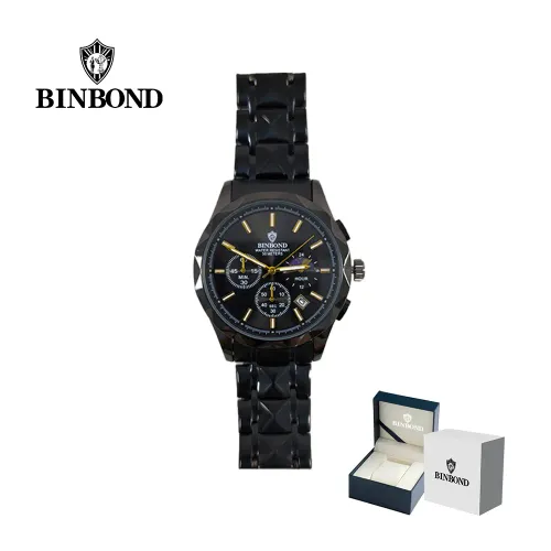 BINBOND Reloj Para Hombre - Elegante - Acero - M6