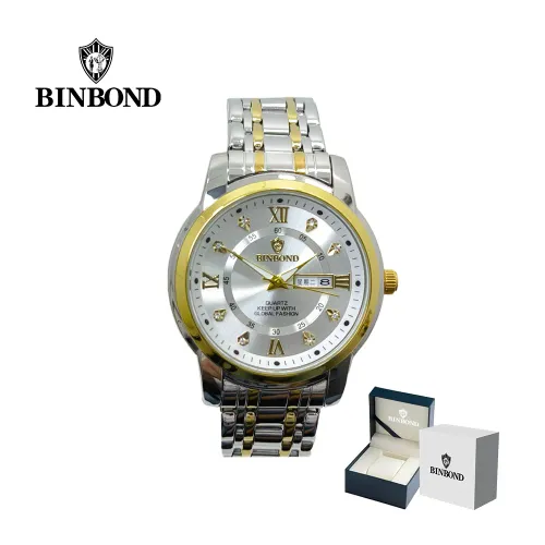 BINBOND Reloj Para Hombre - Elegante - Acero - M7