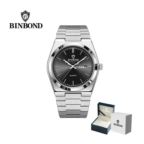 BINBOND Reloj Para Hombre - Elegante - Acero - M3