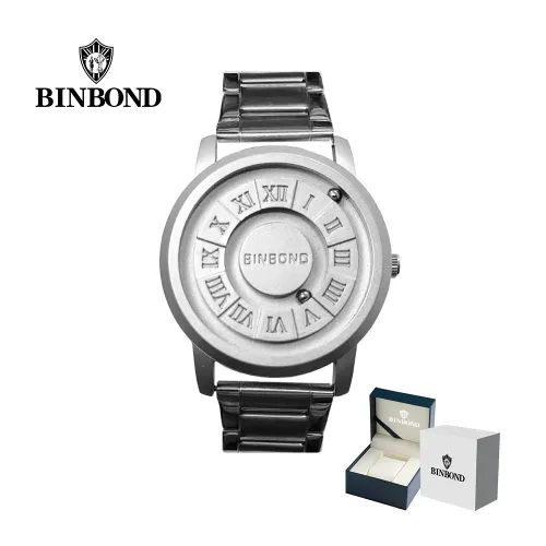 BINBOND Reloj  Para Hombre - Elegante - Acero - M4