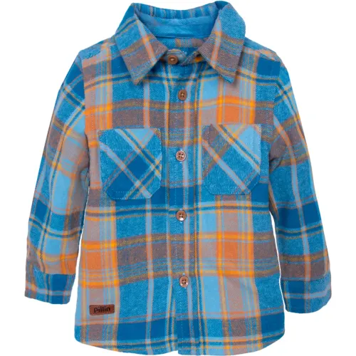 PILLIN Camisa Bebé Niño Color Azul