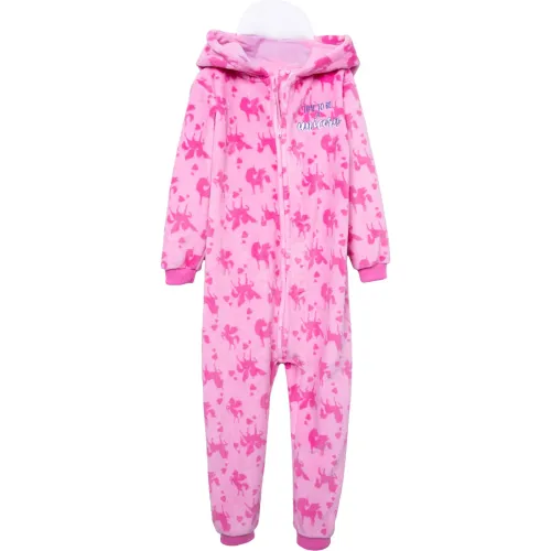 PILLIN Pijama Niña Color Rosado