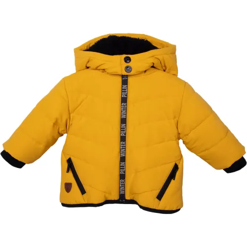 PILLIN Casaca Bebe Niño Color Mostaza