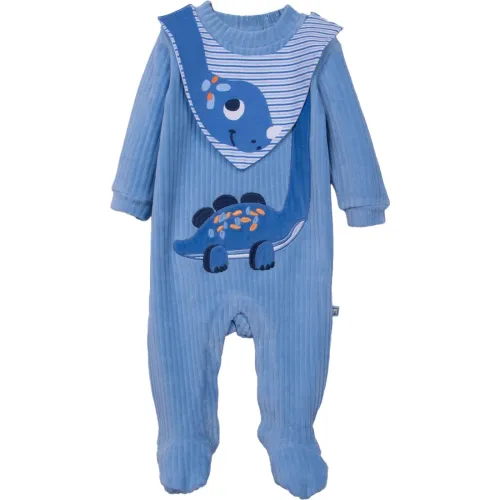 PILLIN Enterizo Bebés Niño Color Celeste