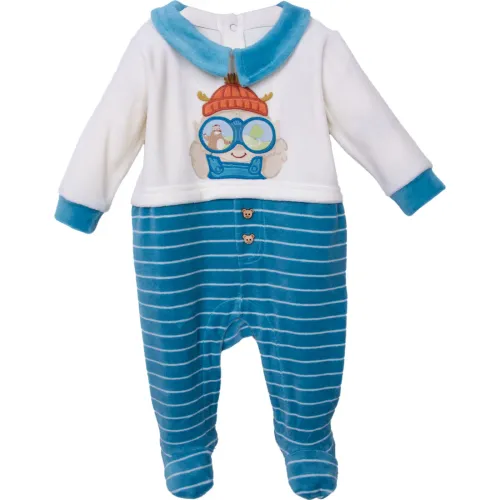 PILLIN Enterizo Bebés Niño Color Azul
