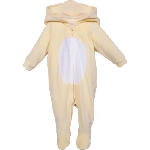PILLIN Enterizo Bebés Unisex Color Vainilla