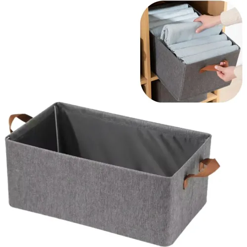 GENERICO Set De 4 Cajas Organizadoras De Ropa Multiusos Plegable