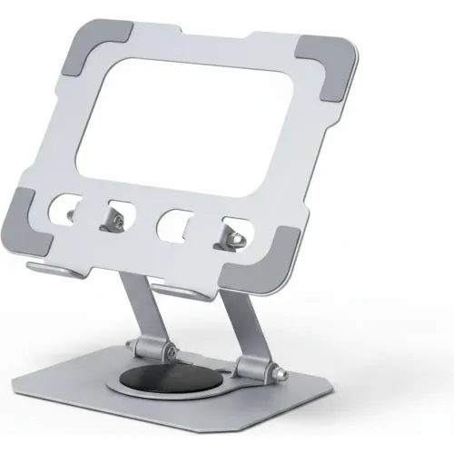GENERICO Soporte Para Tablet De Metal S955 Giratorio 360° Base Plegable Antideslizante