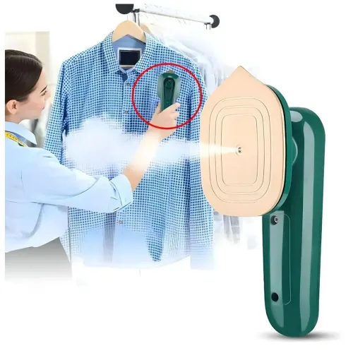 GENERICO Plancha A Vapor Eléctrica Para Ropa Planchado Vertical Horizontal Portátil Antiadherente