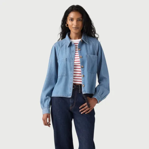 LEVIS Levi’s Camisa Tini Long Sleeve Utility Para Mujer