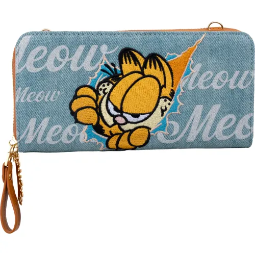 TIZZA Billetera Mujer Multi Garfield Meow Jean