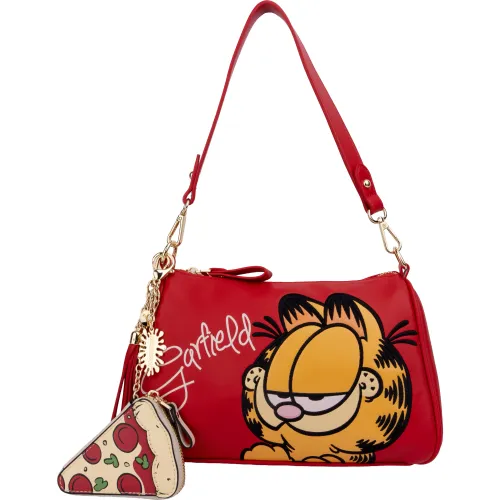 TIZZA Cartera Mujer Cruzada Garfield Head