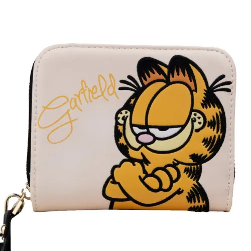 TIZZA Billetera Mujer Cuadrada Garfield Head