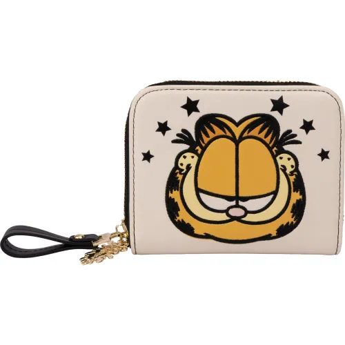 TIZZA Billetera Mujer Cuadrada Garfield Estrellas