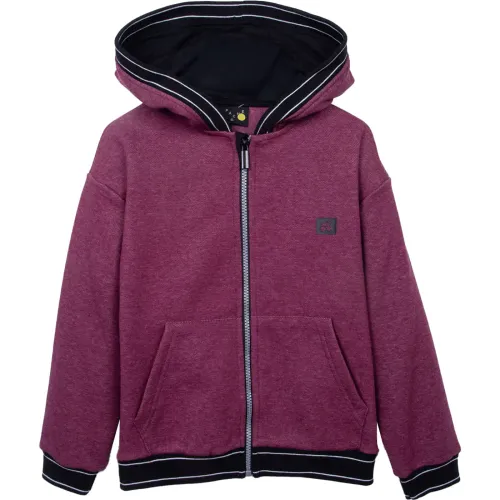 PILLIN Polera Niño Color Burdeo