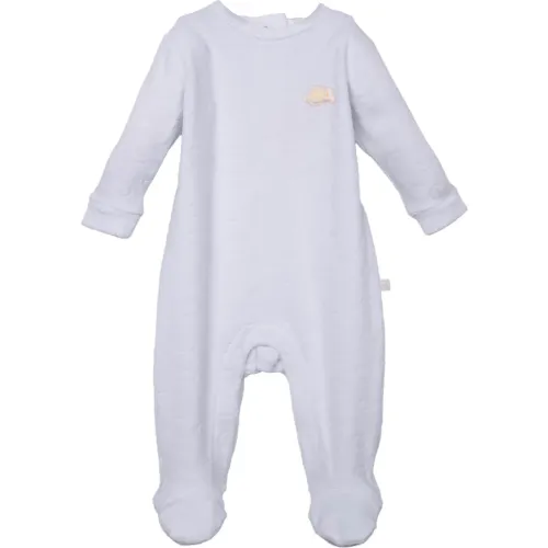 PILLIN Enterizo Bebés Unisex Color Blanco