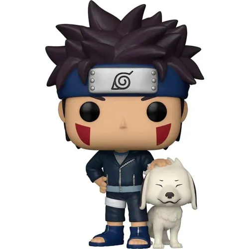 NARUTO Funko Pop! Animation Naruto (Shippuden) Kiba With Akamaru #1194