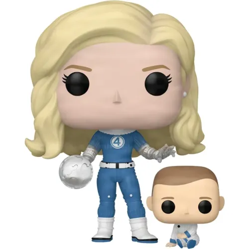 LOS 4 FANTASTICOS Funko Pop! Los 4 Fantasticos - Mujer Invisible Con Franklin #1514